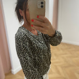 Blouse imprimé léopard - LOLA ESPELETA