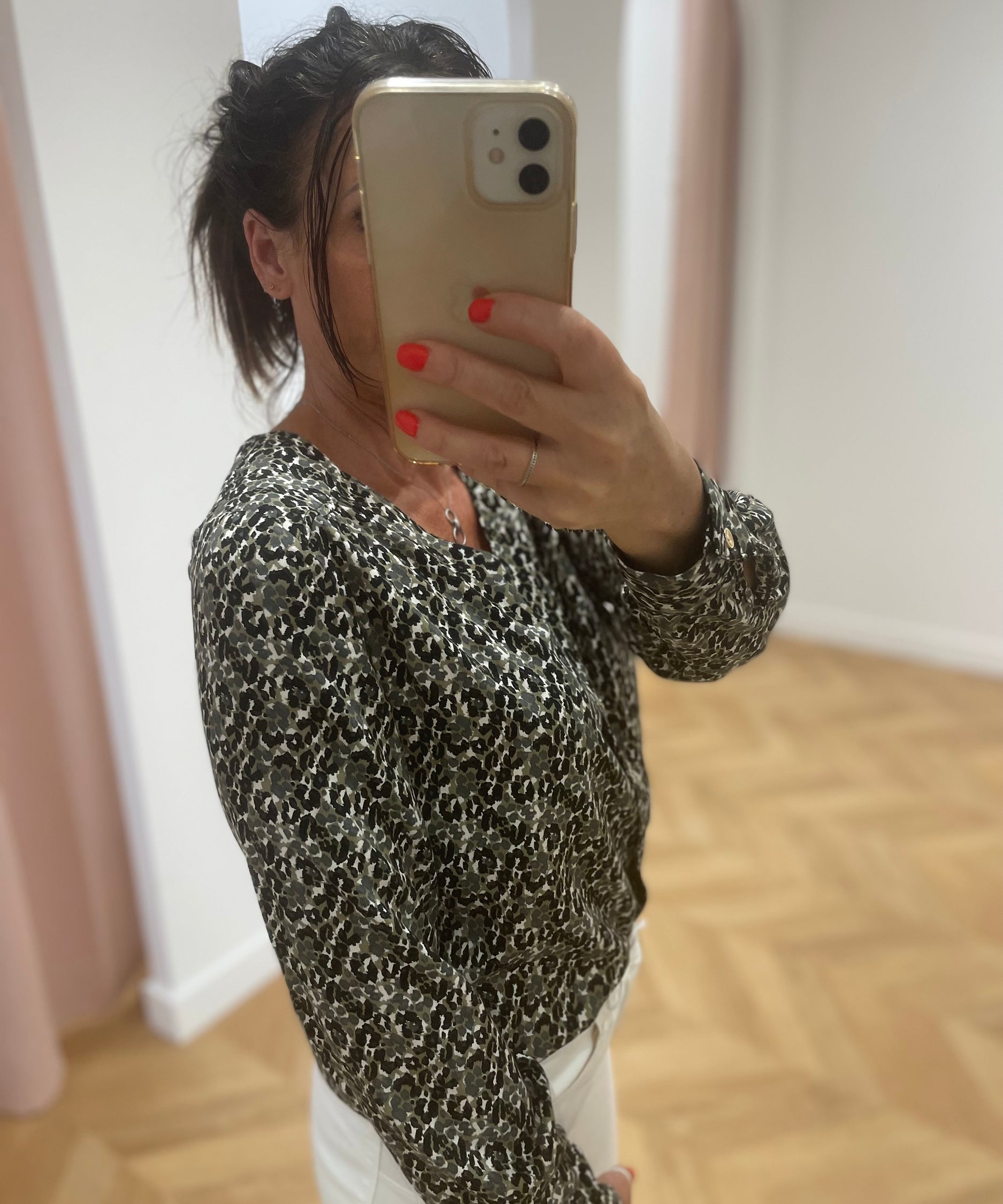 Blouse imprimé léopard - LOLA ESPELETA