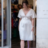 Robe dentelle Angelonia - Blanc - LOVIE & CO