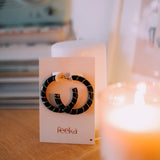 Boucles d'oreilles - noires - Feeka
