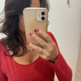 Top SCARLET TS107W23 - rouge - Lola Espeleta