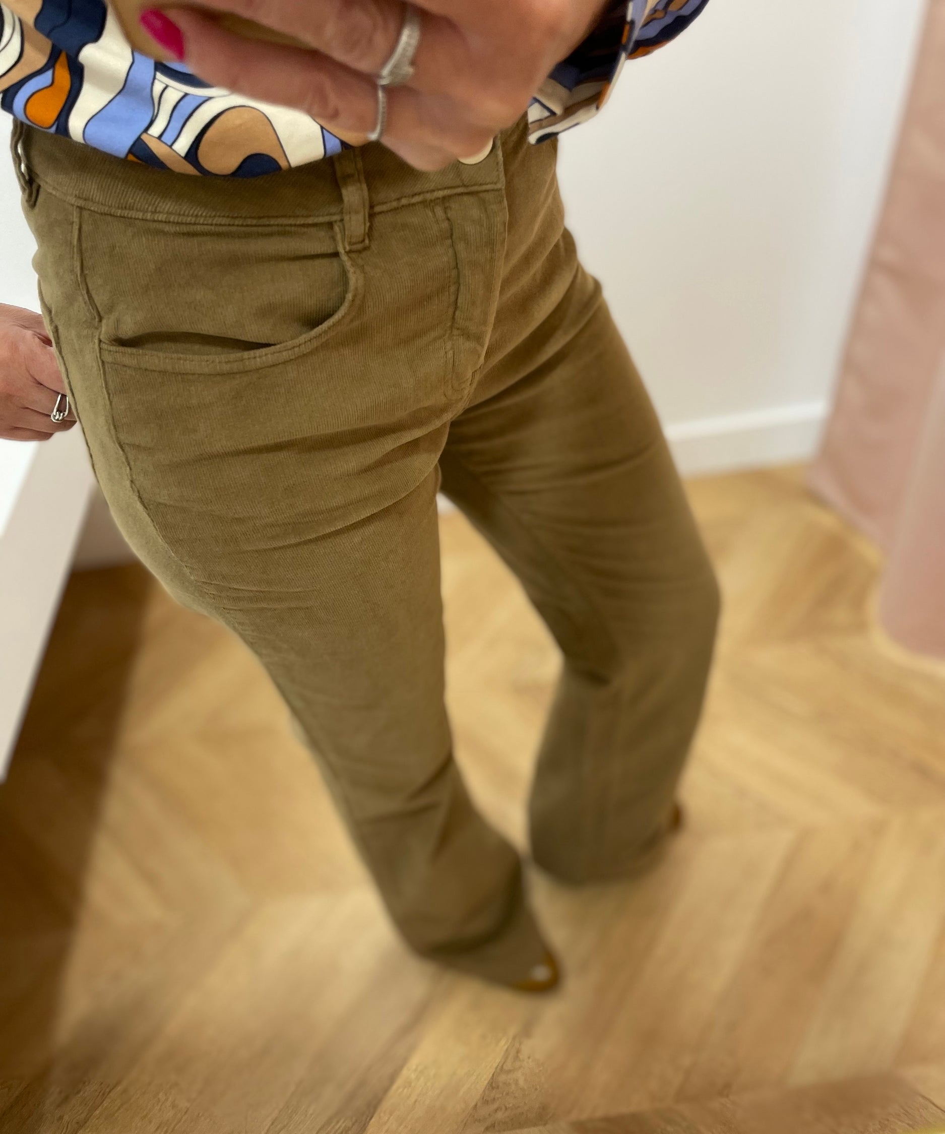 Wide-leg trousers - sepia - Lola Espeleta