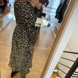 Robe midi Natalia - Noir - FABIENNE CHAPOT
