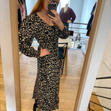 Robe midi Natalia - Noir - FABIENNE CHAPOT