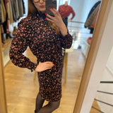 Robe courte - Noire/velvet - IKKS