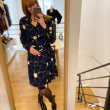 Robe Hailey jane - Marine noire - FABIENNE CHAPOT