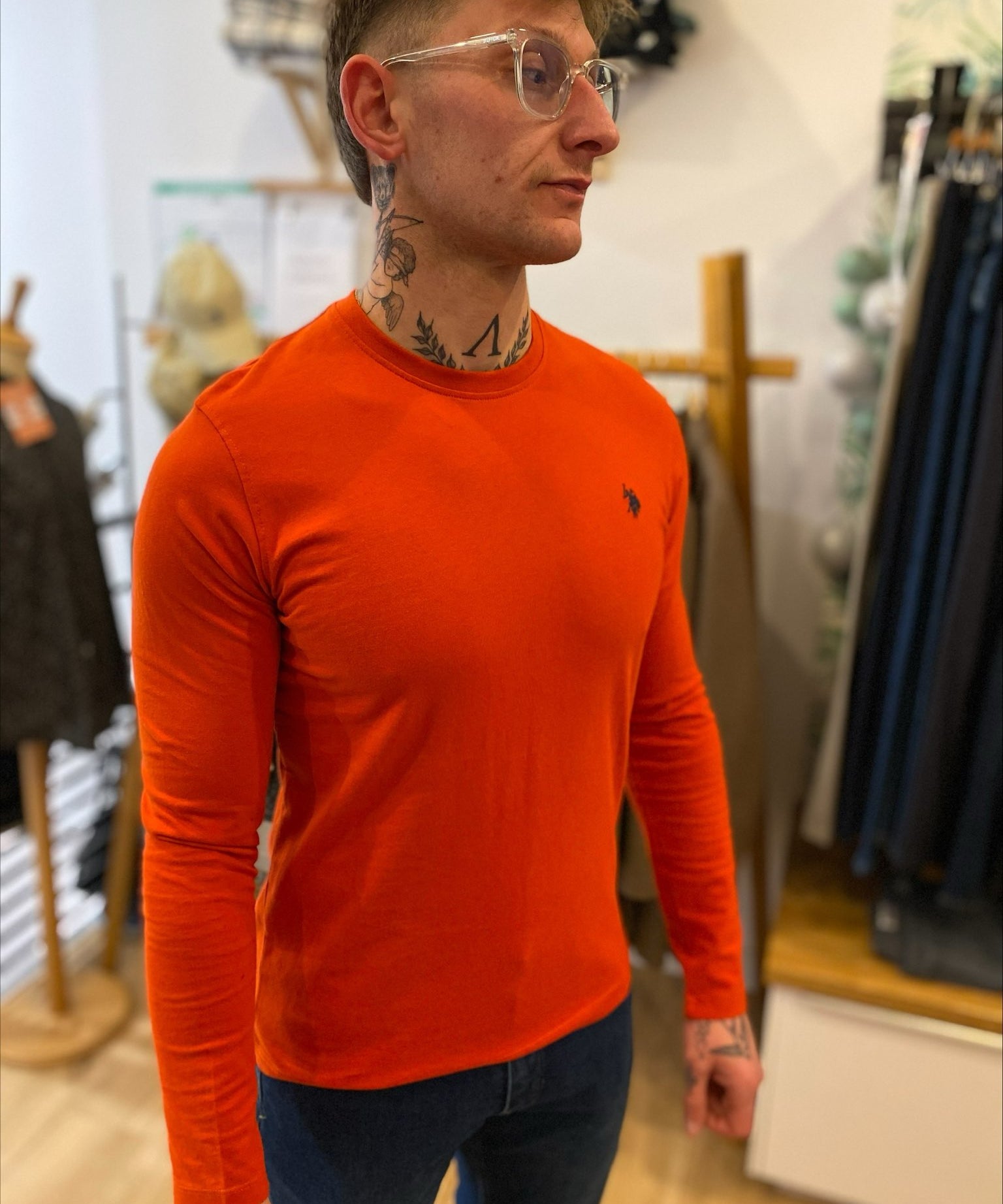 Tee-shirt Will - Orange - US POLO