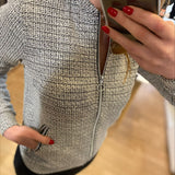 Veste teddy Doyas - Noir gris - Sun Valley femme