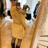Robe en velours - Tolme - SUN VALLEY FEMMe