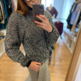 Cardigan Kitty - Argent foncé - FABIENNE CHAPOT