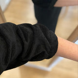 Robe en velours - Noire - I.Code