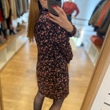 Robe courte - Noire/velvet - IKKS