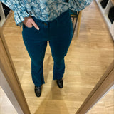 Pantalon Pleuni trousers - Bleu sarcelle - FABIENNE CHAPOT