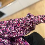 Blouse fluide imprimé abstrait Lachlan - Fuchsia - SUNCOO
