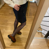Jupe - Marine jacquard - I.Code