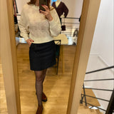Jupe - Marine jacquard - I.Code