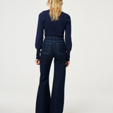 Jean bootcut Vic - Indigo - FABIENNE CHAPOT
