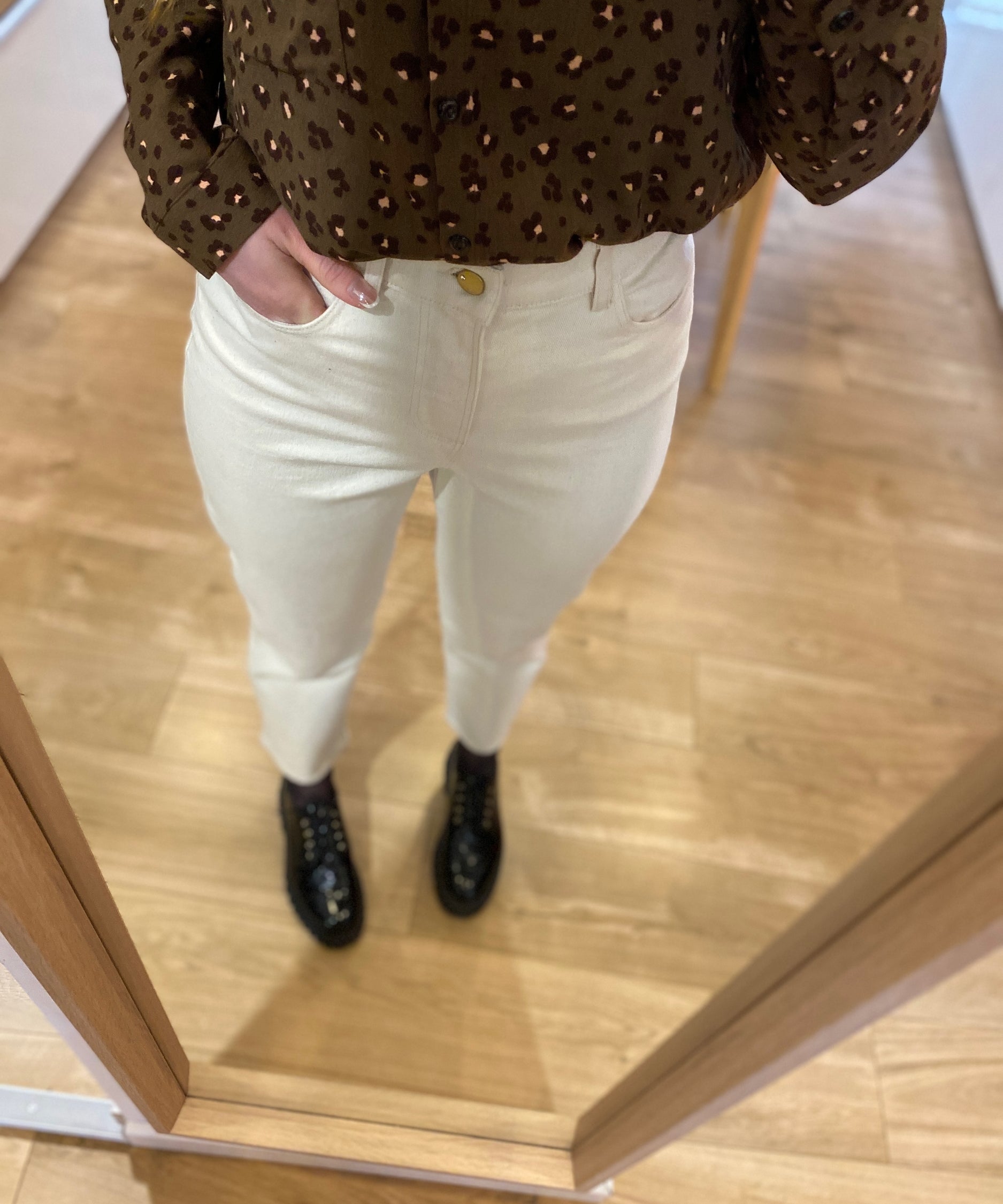 Jean Boyfit - Ecru - I.Code