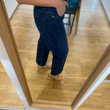 Jean boyfriend crop - Bleu - IKKS WOMEN