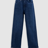 Jean boyfriend crop - Bleu - IKKS WOMEN