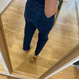 Jean boyfriend crop - Bleu - IKKS WOMEN