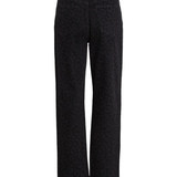 Jean droit à taille haute Vikelly - Noir léo - VILA
