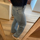 Jean large à bords francs - Bleu clair - IKKS WOMEN