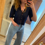 Jean large à bords francs - Bleu clair - IKKS WOMEN