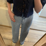 Jean large à bords francs - Bleu clair - IKKS WOMEN