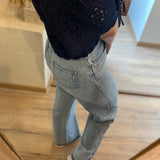 Jean large à bords francs - Bleu clair - IKKS WOMEN