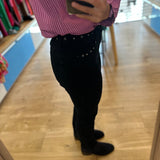 Jean slim clouté - Bleu foncé - IKKS WOMEN