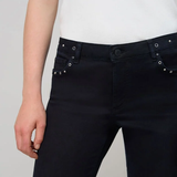 Jean slim clouté - Bleu foncé - IKKS WOMEN