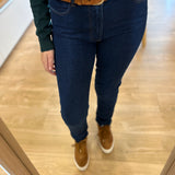 Jean slim tendance Carole - Bleu foncé - I.CODE