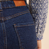 Jean slim tendance Carole - Bleu foncé - I.CODE