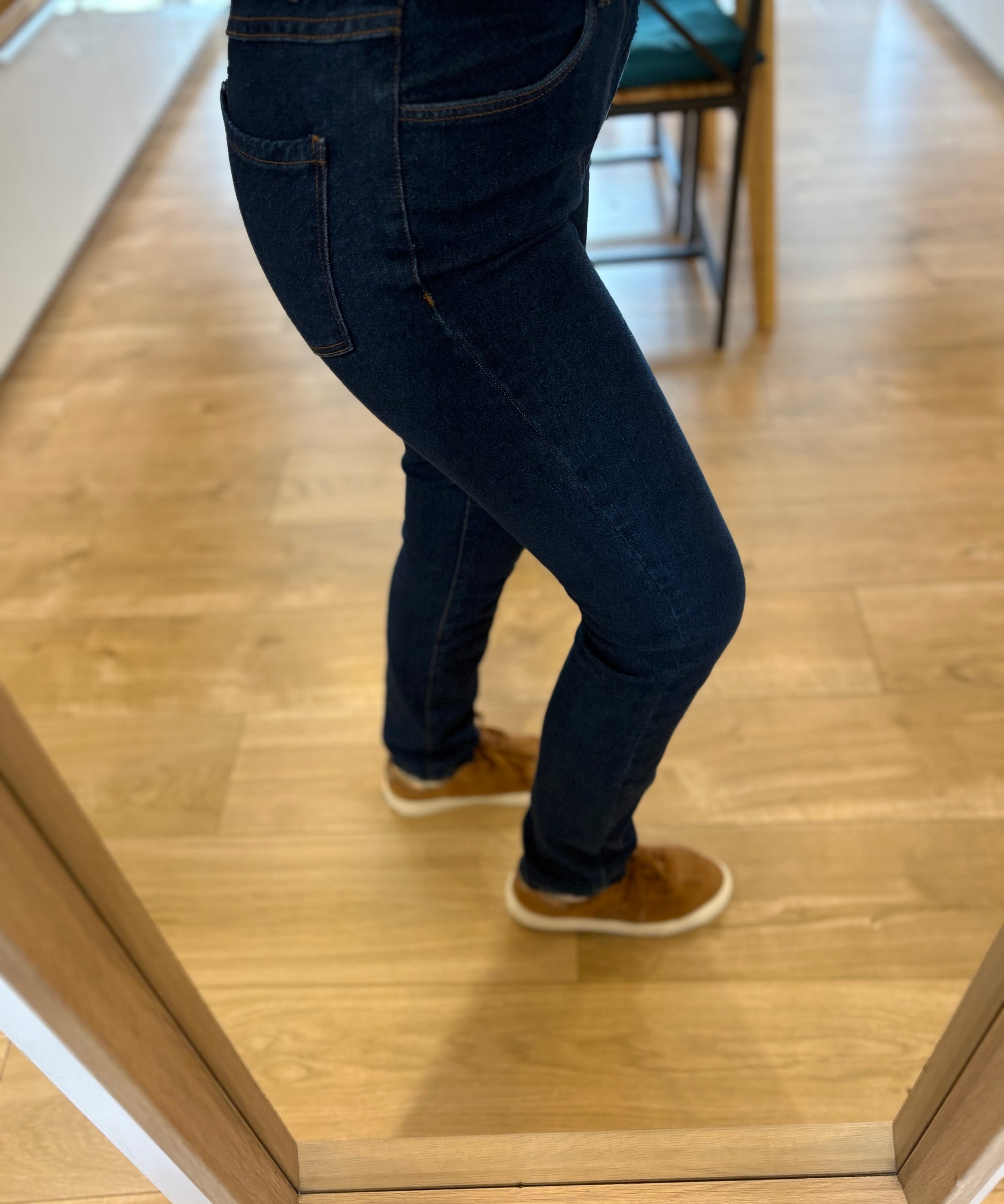 Jean slim tendance Carole - Bleu foncé - I.CODE