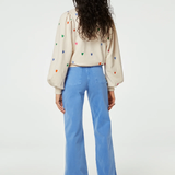 Jean Thea - Bleu fleuri - FABIENNE CHAPOT
