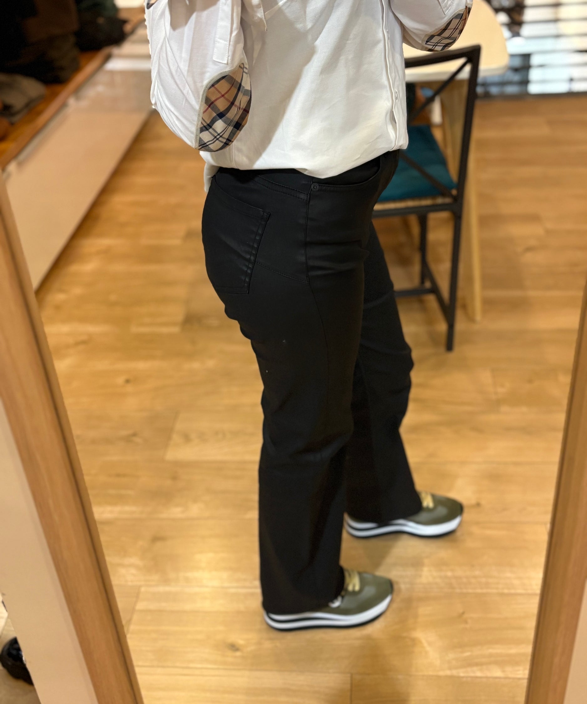 Jean Victoria enduit - Noir - IKKS WOMEN