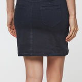 Jupe courte boutonnée - navy - Best mountain