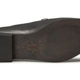 MOCASSINS JULIETTE - NOIR et ARGENT - KOST