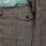 Jupe courte taille mi-haute Roubrent - Chicory Coffee - ROUGE EDIT