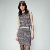 Jupe courte Osborne - Anthracite - GRACE & MILA