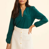 Jupe courte dentelle - Ecru - I.Code