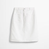 Jupe jean skinny - Blanc - MARC'O POLO FEMME