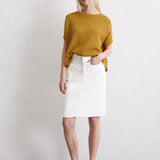 Jupe jean skinny - Blanc - MARC'O POLO FEMME
