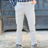 Chino Kensington - gris clair - HACKETT