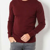 Pull col rond - Bordeau - Petrol Industries