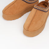 Mules fourrés - Camel - LA BOTTINE SOURIANTE