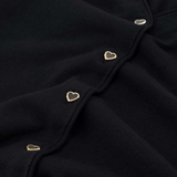 Molly V-neck cardigan - Black - FABIENNE CHAPOT