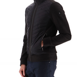 Veste molleton bi-matière Leeky - Gris chiné - Sun Valley homme