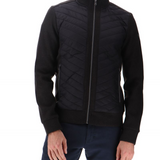Veste molleton bi-matière Leeky - Gris chiné - Sun Valley homme